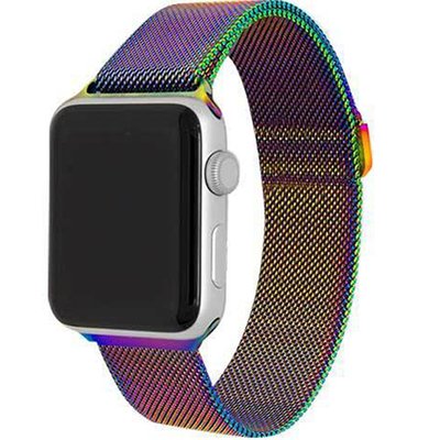 Ремешок Milanese Loop для Apple Watch 42/44/45/49 mm Хамелеон 34631