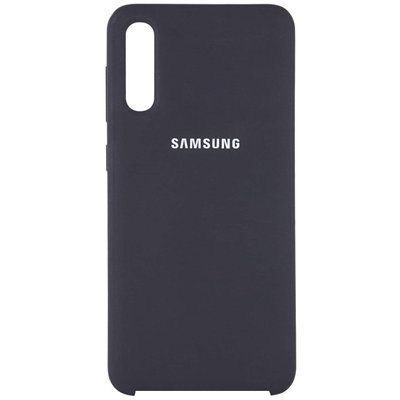 Чохол Silicone Case для Samsung Galaxy A50/A30s Чорний 39077