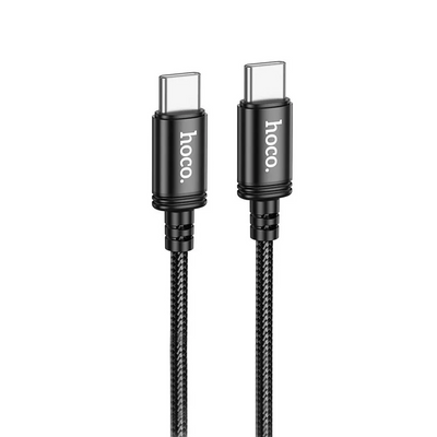 Кабель Hoco X89 Wind 60W Type-C to Type-C 1м Black 83211