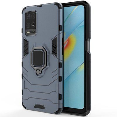 Протиударний чохол Transforme Ring для Oppo A54 Сірий / Metal slate 57687