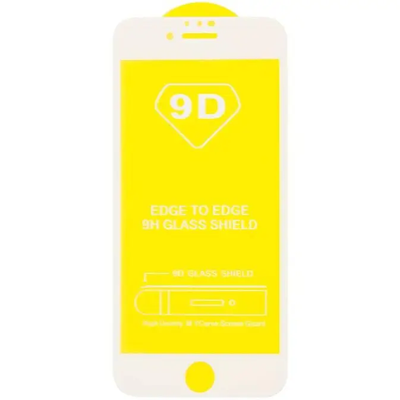 Захисне скло 9D Full для Iphone 7 / 8 / SE 2020 White 80969