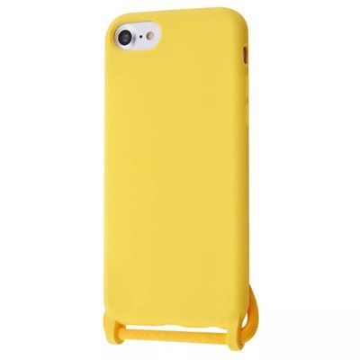 Чехол со шнурком WAVE Lanyard Case для Iphone 7 / 8 / SE 2020 Yellow 56285