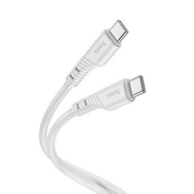 Кабель Hoco X97 Type-C to Type-C 60W 1м Light Gray 83817