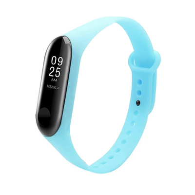 Ремешок Neon для Xiaomi Mi Band 5/6 Голубой 68435