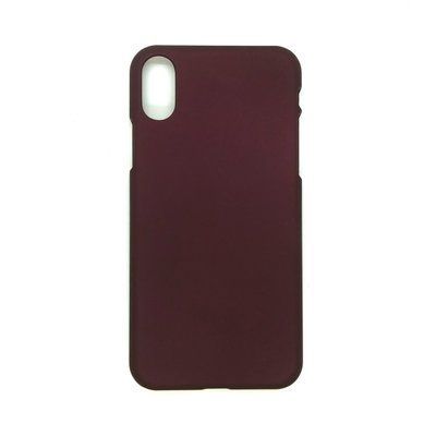 Чехол Matte для Iphone X / XS Марсала 35303