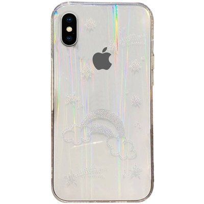 Чехол Aurora Space Gradient для Iphone X / XS Радуга 56966