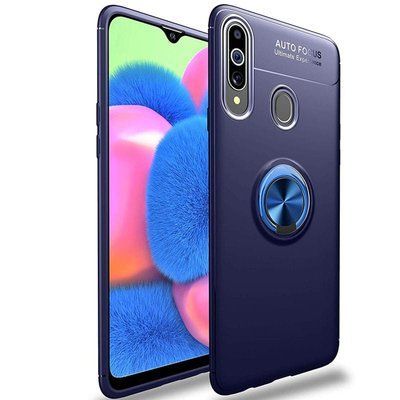 Чохол Din Color Magnet Ring для Xiaomi Redmi Note 8T Синій 38590