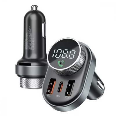 Автомобильный FM модулятор Proove Sound Link 30W Bluetooth USB+Type-C Black 82478