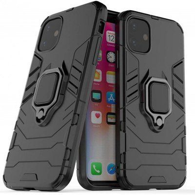 Протиударний чохол Transforme Ring для Iphone 11 Black 57376