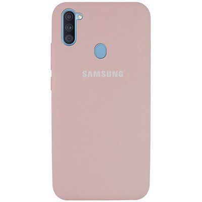 Чохол Silicone Cover для Samsung Galaxy A11 / M11 Рожевий / Pink Sand 42293