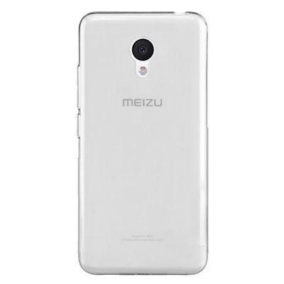 Защитный чехол STEZ для Meizu M5 Прозрачный 4195