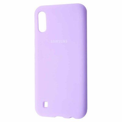Чехол Silicone Cover для Samsung Galaxy M10 Light purple 38247
