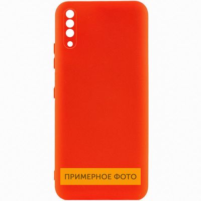 Чехол Silicone Lakshmi A Full Camera для Tecno Spark 7 Красный / Red 63149