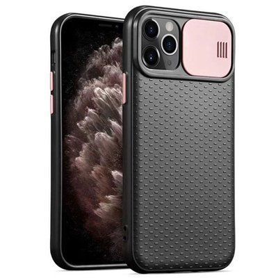 Чехол Camsh Black для Iphone 11 Pro Max Черный / Rose Gold 44523
