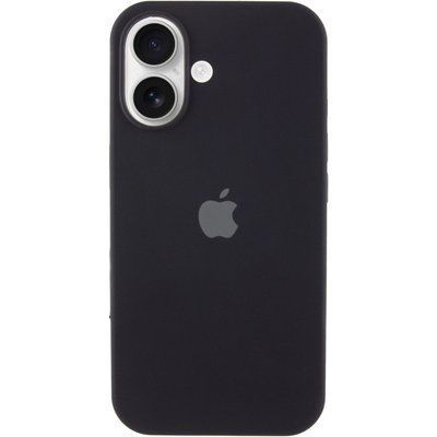 Чохол Silicone Case для Iphone 16 Plus Чорний / Black
