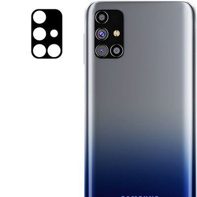 Захисне скло 0.18mm на камеру для Samsung Galaxy M31s Black 46028
