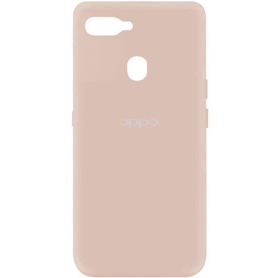 Чохол Silicone Cover My Color A для Oppo A5s / Oppo A12 Рожевий / Pink Sand 45977