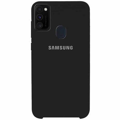 Чехол Silicone Case для Samsung Galaxy M30s / M21 Черный / Black 38670