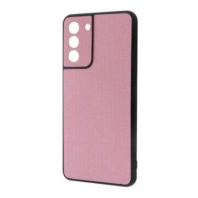 Чехол текстильный Canvas для Samsung Galaxy S22 Pink Sand 70691