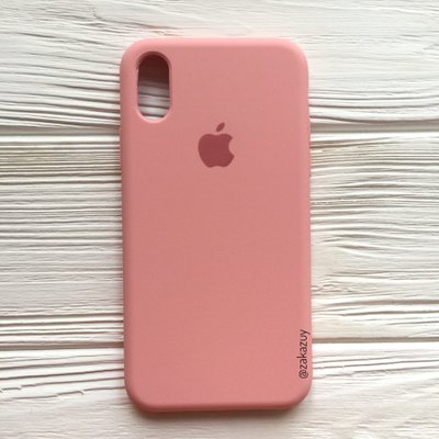 Чехол Silicone Case для Iphone XS Max Light pink 31519