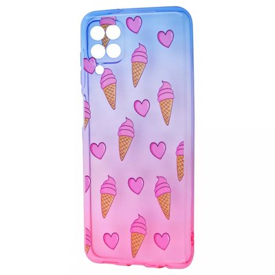 Чехол WAVE Sweet Acid для Samsung Galaxy A22 / M32 / M22 Blue / Pink / Ice cream 56812