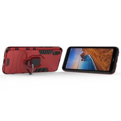 Протиударний чохол Transforme Ring для Xiaomi Redmi 7A Червоний 36358