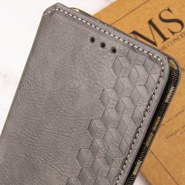 Чохол-книжка ETMA Cub для Xiaomi Redmi 13 / Poco M6 Сірий