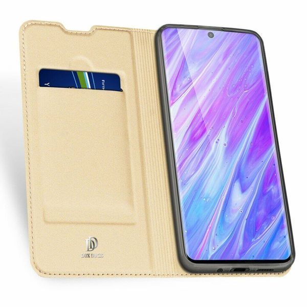 Чехол-книжка Dux Ducis для Samsung Galaxy S20 Ultra Золотой 56558