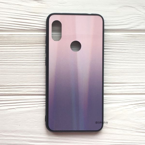 Чехол Aurora Gradient для Xiaomi Redmi Note 6 / 6 Pro Розовый / Фиолетовый 32989