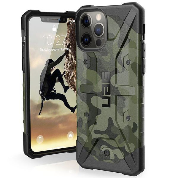 Протиударний чохол UAG Pathfinder Camo для Iphone 12 / 12 Pro Зелений 50705