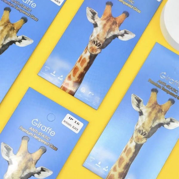 Захисне скло Giraffe Anti-static для Iphone 7 Plus / 8 Plus Black 87421