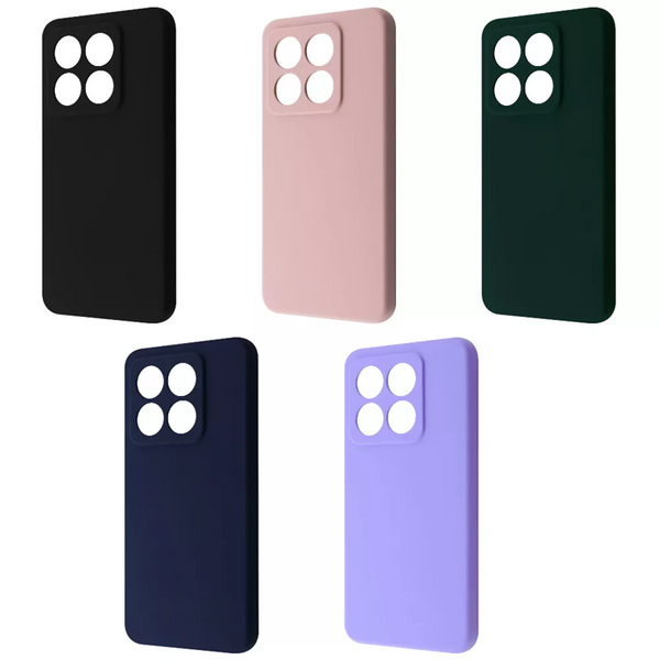 Чохол Silicone WAVE Full для Xiaomi 14T Pro Pink sand