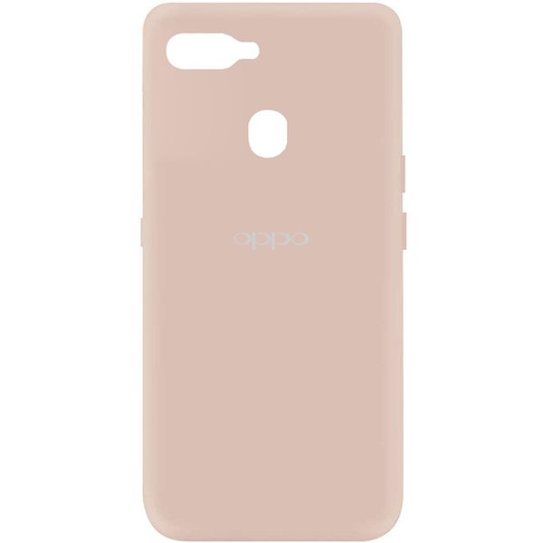 Чехол Silicone Cover My Color A для Oppo A5s / Oppo A12 Розовый / Pink Sand 45977