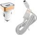 Автомобільний зарядний пристрій LDNIO DL-DC 211+ кабель Lightning 1USB / 2.1A White 37202 3