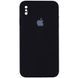 Чехол Silicone Case Square для Iphone X / XS Black 60737 1