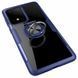 Чехол Din Crystal Magnet Ring для Samsung Galaxy S20 Ultra Синий 39201 4