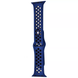 Ремешок Silicone Sport Nike для Apple Watch 42/44/45/49 mm Midnight blue / Black 69193