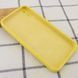 Чохол Silicone Case Square для Iphone X / XS Жовтий / Canary Yellow 53337 3