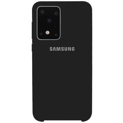Чехол Silicone Case для Samsung Galaxy S20 Ultra Черный / Black 40176