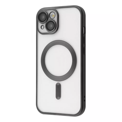 Чохол Metal Matte MagSafe для Iphone 15 Black 81756