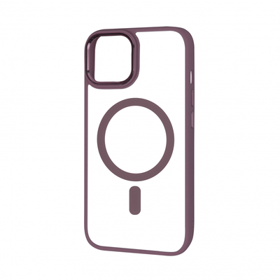 Чехол PHIBR Metallic MagSafe для Iphone 13 Pro Прозрачный / Marsala 69652