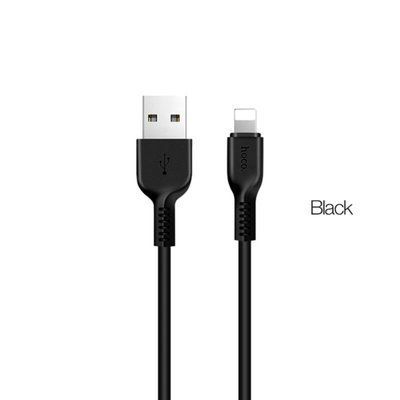 Кабель Hoco X20 USB to Lightning 2.4A 1м Black 84222