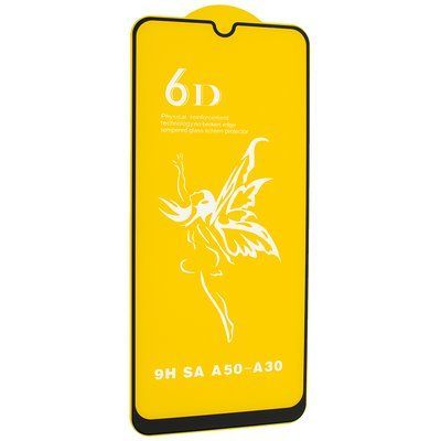 Защитное стекло 6D Premium для Samsung Galaxy A20 / A30 / A30s / A50 / M30s / M31 / M21 Black 50306
