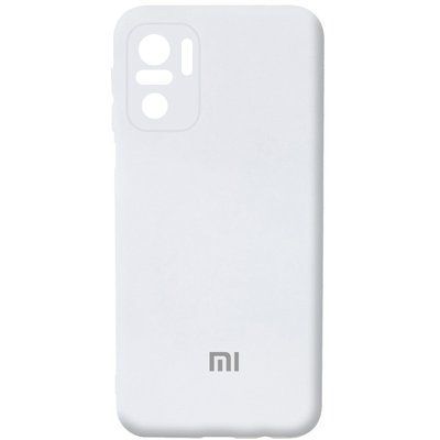 Чехол Silicone Cover Camera для Xiaomi Redmi Note 10 / Note 10s / Poco M5s Белый / White 54648