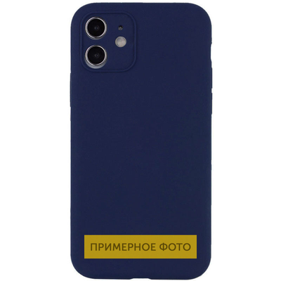 Чохол Silicone Lakshmi Full Camera для Apple Iphone XR Темно-синій / Midnight blue 63060
