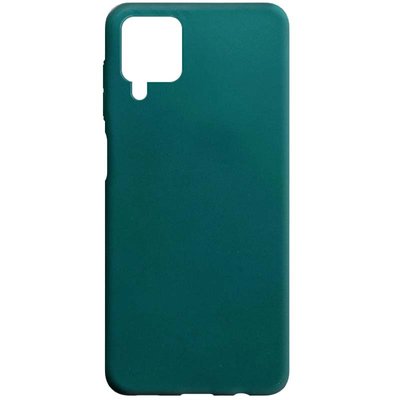 Чехол Matte для Samsung Galaxy A12 / M12 Зеленый / Forest green 53876