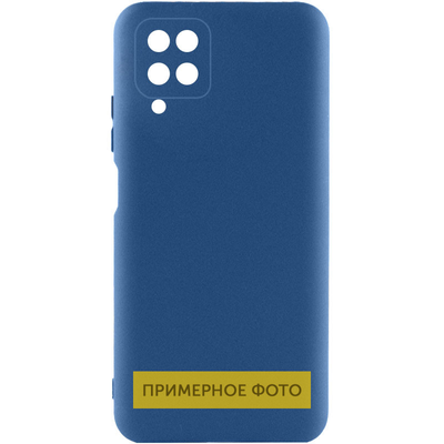 Чехол Silicone Lakshmi A Full Camera для Tecno Spark 7 Синий / Navy Blue 63150