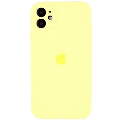 Чохол Silicone Case з захистом камери для Iphone 11 Жовтий / Mellow Yellow 47438