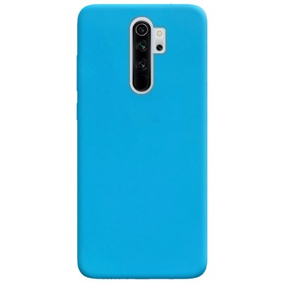 Чехол Matte для Xiaomi Redmi Note 8 Pro Голубой 52034