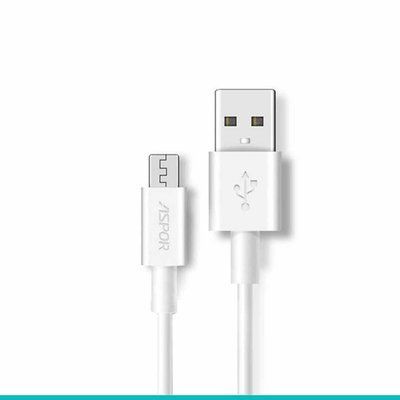 Кабель Aspor A171 USB to MicroUSB 2.1A 1.2м White 36702